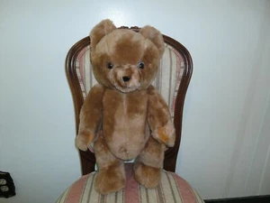 Antique REGAL TOY Large Brown Teddy Bear 20 inch Jointed 1960s Toronto - Picture 1 of 6
