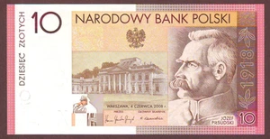 POLAND  10 Zlotych  2008   Commemorative Issue  Gem UNC - Picture 1 of 2