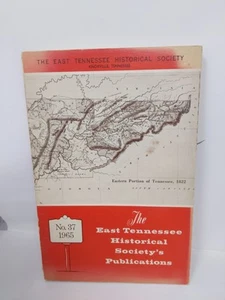 East Tennessee Historical Society Knoxville 1965 No. 37 - Picture 1 of 3