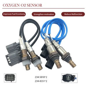4Pcs Upstream+Downstream Oxygen O2 Sensor For 2007-2008 Acura TL 3.2L 3.5L - Picture 1 of 12