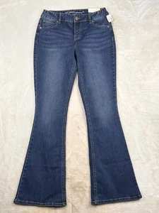 M Jeans by Maurices Damen Gr. 4 Regular Classic Flare Mid Rise Jeans Stretch - Bild 1 von 10