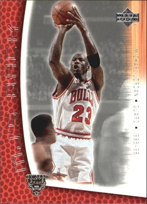 2001-02 Upper Deck MJ's Back #MJ58 Michael Jordan (Bullet Points Bio) Bulls - Image 1 of 2