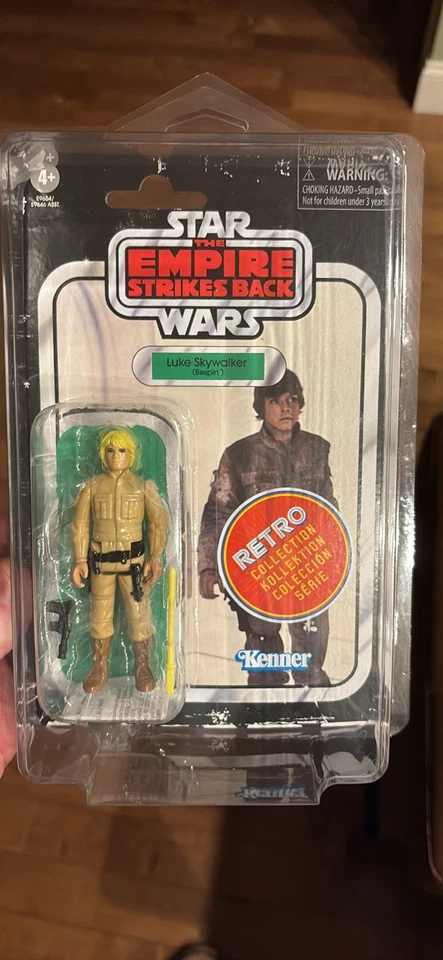 2020 Star Wars coleção retrô Luke Skywalker Empire Strikes Back Kenner Hasbro - Imagem 1 de 1
