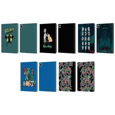 FUNDA LIBRO OFICIAL RICK AND MORTY TEMPORADA 3 PERSONAJES ARTE CUERO PARA APPLE iPAD Foto 1 de 4