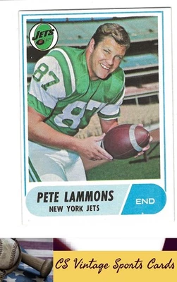 1968 Topps #143 Pete Lammons ROOKIE NM-NM+ - Image 1 of 2