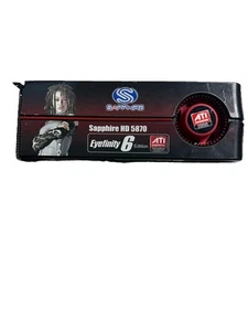 Sapphire Radeon HD 5870 Eyefinity 6 2GB GPU Video Graphics Card 6-mDP Ships FREE - Picture 1 of 3