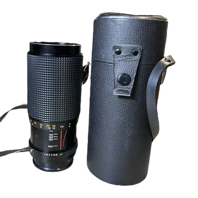 Lente zoom Konica vintage 80-200 mm F4 Hexanon AR montaje Japón  Foto 1 de 4