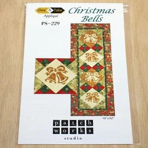 Aplique de campanas de Navidad Patch Works Studio #Ps-229 19" x 52" - Imagen 1 de 2