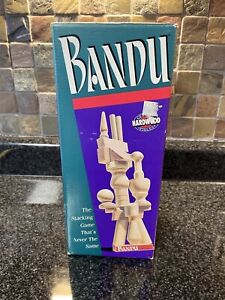 Bandu  1991 Bradley Genuine Hardwood Stacking Game