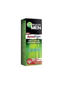 Garnier Men Acno Fight Pimple Clearing Whitening Cream 45G For Brightening / FS - Picture 1 of 2