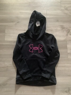 Girls Under Armour Fleece Hoodie Size Youth M NWT - Image 1 of 4