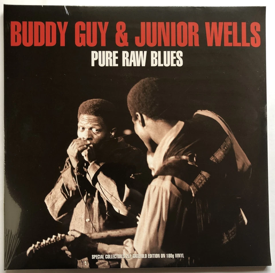 Buddy Guy & Junior Wells Pure Raw Blues Vinyl Record New Sealed Foto 1 de 1