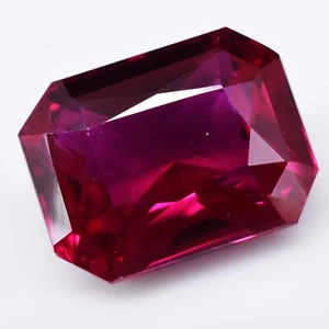 9.85 Ct Natural Blood Red Mozambique Ruby Princess CERTIFIED Flawless Gemstone - Picture 1 of 4