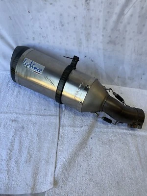 Kawasaki ZX10 ZX10R 2011-2015 Leo Vince escape titanio deslizable 12 13 14 Foto 1 de 4