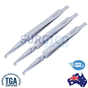 X3 Orthodontics Reverse Action Tweezer Dental Bracket Holding Cross Lock Forceps - Picture 1 of 2