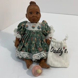 Vintage Daddy’s Babies 1999 P is for Punkin African American Doll 5.5" - Picture 1 of 9