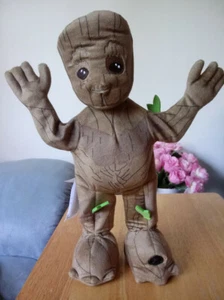 Disney Store Guardians Galaxy Dancing Baby Groot 13" Plush w/ Sound: Works Great - Picture 1 of 12