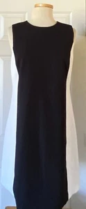 $285 NWT Womens Alice + Olive Classics Shift Sleeveless Work Dress Black 12 - Picture 1 of 4
