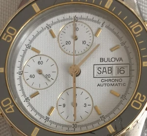 Bulova Chrono Automatic Diver ETA Valjoux 7750 - 100 Metri - Leggi bene. - Bild 1 von 12