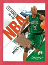 2008-09 PANINI PRESTIGE BKB Kevin Garnett SP STARS OF NBA JERSEY CARD #10 HOF'er