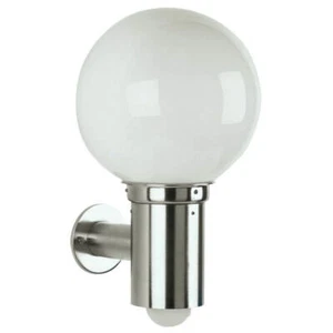Luz exterior luz de pared exterior detector de movimiento acero inoxidable IP44 E27 máx. 75W ALBERT - Imagen 1 de 1
