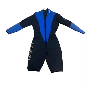 Oceanic Splash 2 3mm Neoprene Wetsuit Long Sleeve Shorts Surfing Diving Swimming - Picture 1 of 5