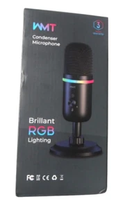 WMT USB Microphone Condenser Gaming Microphone for PC/MAC/PS4/PS5 - Picture 1 of 4