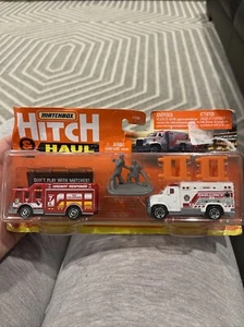 2022 Matchbox HITCH & HAUL MBX Fire Rescue -HAZMAT Response & AMBULANCE # 8 - Picture 1 of 4