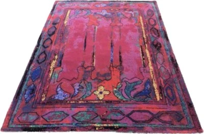 Modern Jack Lenor Larsen Style Contemporary Area Rug By Couristan Spain 1980s - Image 1 of 4