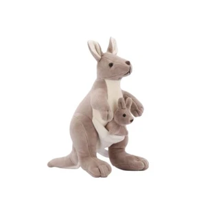 Peluche suave y esponjoso - Nuevo - Canguro con Joey - Imagen 1 de 4
