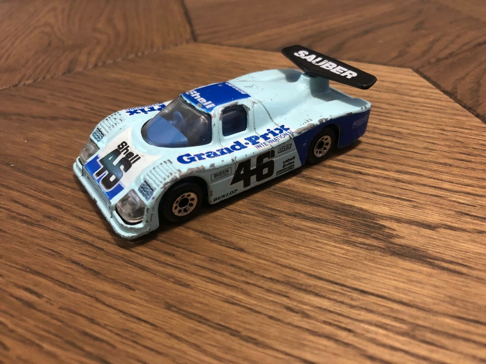 Matchbox 1984 Nr46 Shell Gas Sauber Grand Prix Group C Racer Car Mercedes 1:55 - Image 1 of 4