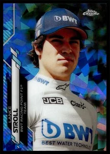 2020 Topps Chrome SAPPHIRE Formula 1 LANCE STROLL #187 BWT - Picture 1 of 2