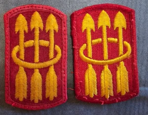 US Military Patches - 2 different US Army 30th Air Defense Artillery Brigade - Picture 1 of 2
