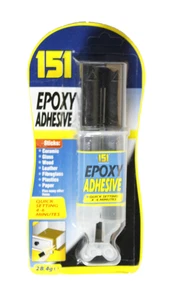 151 Epoxy Adhesive 28.4g Plastic, wood, Glass, Ceramic Or Fibreglass - Picture 1 of 1