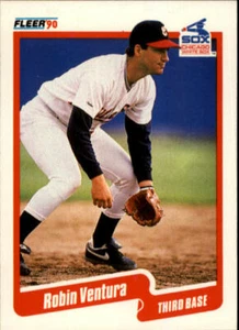 1990 Robin Ventura Fleer Baseball Card #550 - Picture 1 of 2