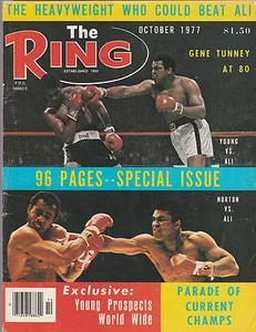 Muhammad Ali Ring Magazine October 1977 Issue - Bild 1 von 2