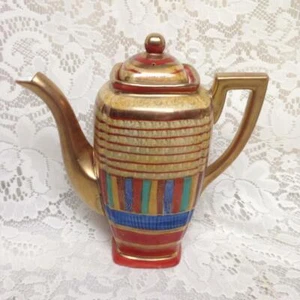 Art Deco, Elegant, Stunning, Good Quality Pagoda Teapot - Picture 1 of 10