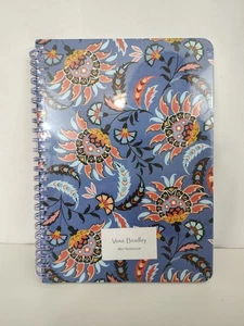 New Vera Bradley Mini Notebook Garden Purple Periwinkle Orange Floral Sealed - Picture 1 of 5