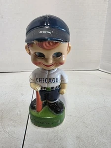 RARISSIMA bambola Bobblehead in plastica Chicago White Sox anni 60 - Foto 1 di 7