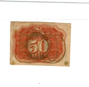 50 CENT "RED REVERSE" (WASHINGTON) 1800'S 25 CENT "RED REVERSE" CRISPY!!! NICE!! - Picture 1 of 2
