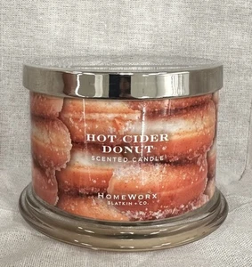 Homeworx By Slatkin 3 Mechas Vela Cosecha Donut Otoño Aroma Edición 14 OZ NUEVO - Imagen 1 de 4