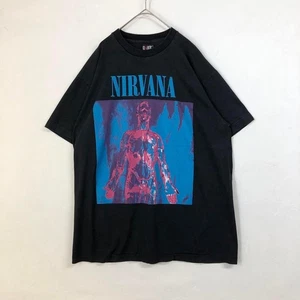NIRVANA SLIVER logo T-shirt, XL, good condition, authentic, N5568 - Picture 1 of 24