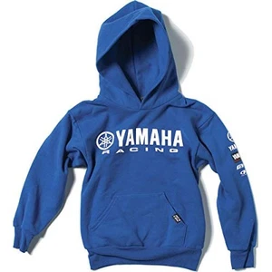 Factory Effex 19-83232 Yamaha Racing Youth Pullover Hoodie Blue (M) - Picture 1 of 2