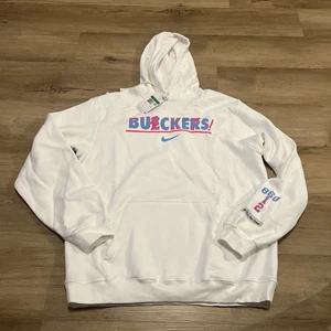 Nike Paige Bueckers UCONN Buckets Men Size XL White Hoodie $75 IM0707-100 - Picture 1 of 5