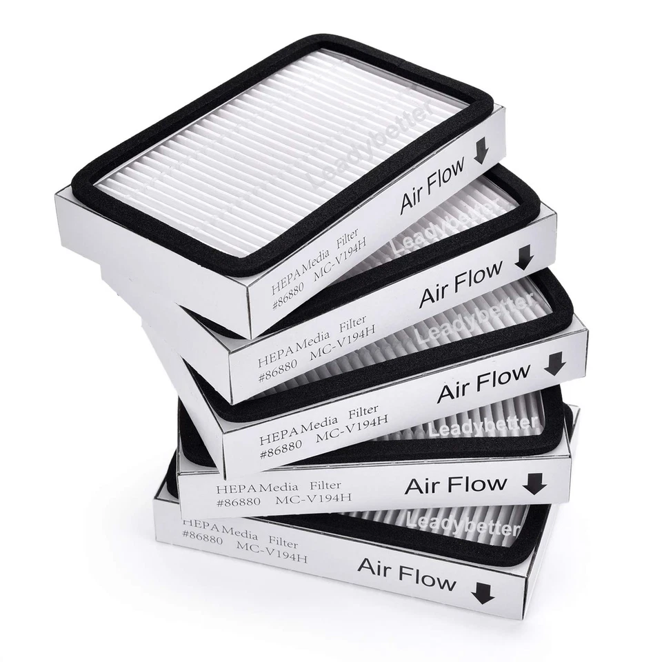 5 Pack for Kenmore EF-2 86880 Exhaust Vacuum HEPA Filters. Compare to Replace... - Image 1 of 4