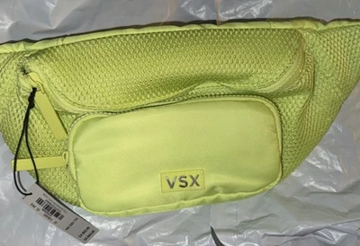 Bolso Cinturón Victoria's Secret VSX Correa Cintura Ajustable Lima Brillante OS, NUEVO CON ETIQUETAS Foto 1 de 2