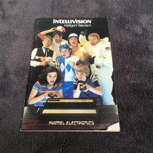 Notice Intellivision Dépliant Pub Mattel Electronics PAL Trés Bon état - Picture 1 of 1