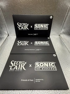 Magic the Gathering Secret Lair x Sonic The Hedgehog Sealed Foil Bundle SEALED - Picture 1 of 5