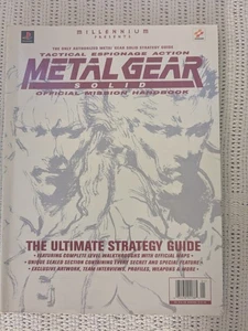 Metal Gear Solid: Official Mission Handbook Strategy Guide Prima PlayStation PS1 - Imagen 1 de 9