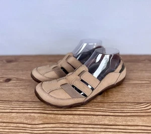 Clarks Collection Haley Größe 9,5 hellbraune Damen-Riemchenhalbschuhe Slipper Schuhe - Bild 1 von 10